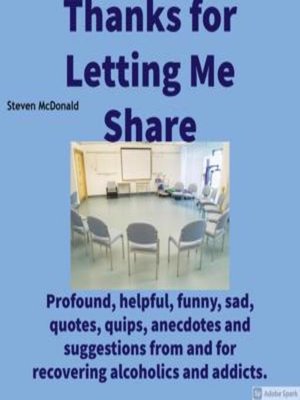cover image of Thanks for Letting Me Share